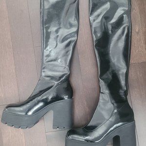 Brand new thigh high boots